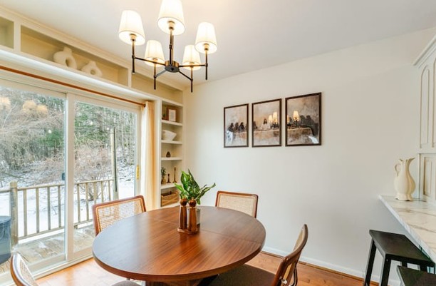 Dining room set for a group